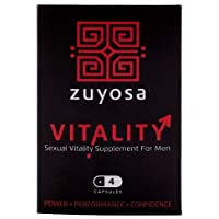 Los mejores  - Zuyosa Sexual Vitality Suplemento para Hombre - 4 Pastillas